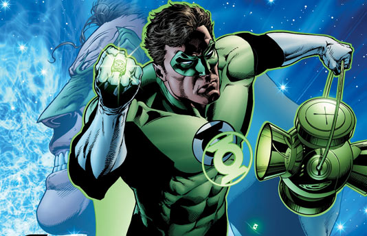 Костюмът на Green Lantern CG