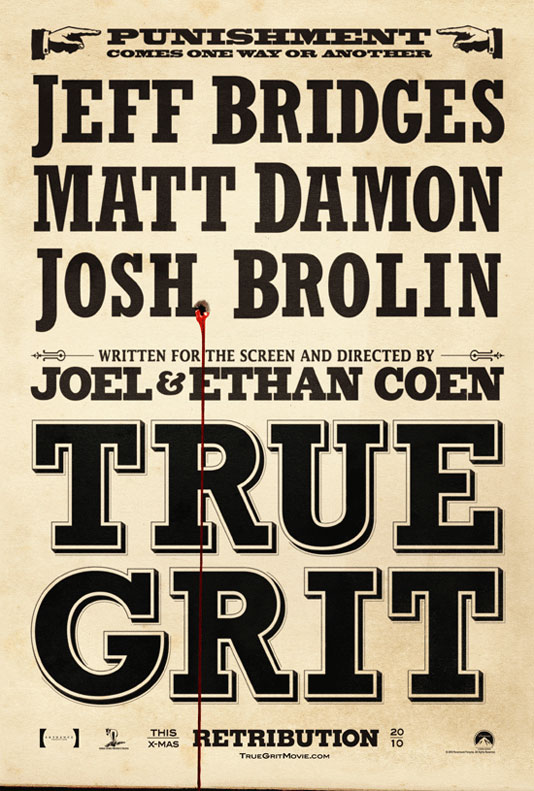 “True Grit” - плакат