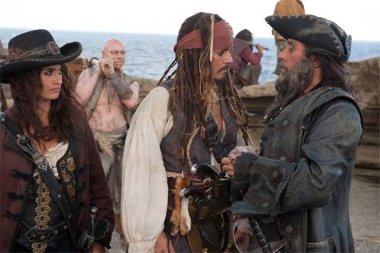 Карибски пирати: В непознати води - Пенелопе Крус, Джони Деп и Иън Макшейн