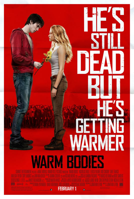 Топли тела - плакат