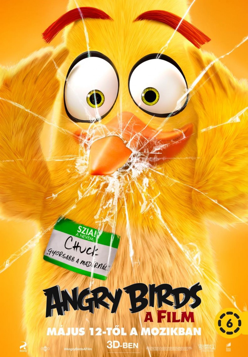 плакат на Angry Birds