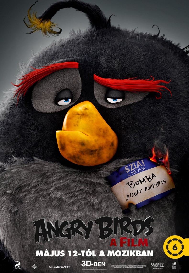 плакат на Angry Birds