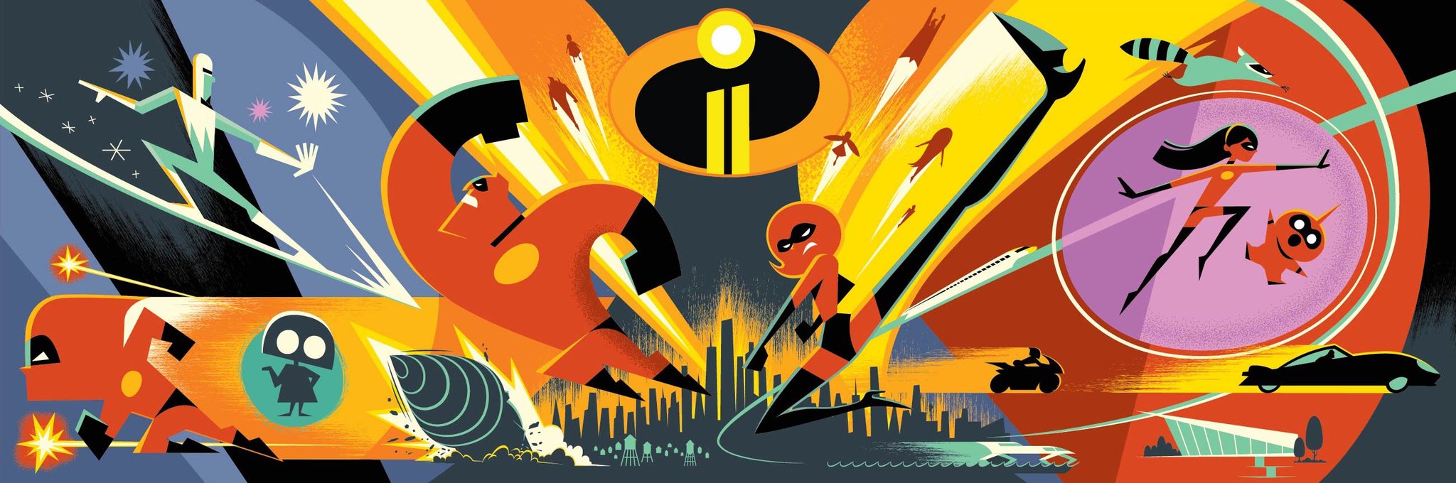 „The Incredibles 2" тийзър постер