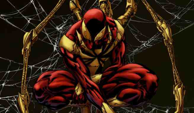 Спайдър-мен и костюма му Iron Spider по време на комиксовия Civil War.