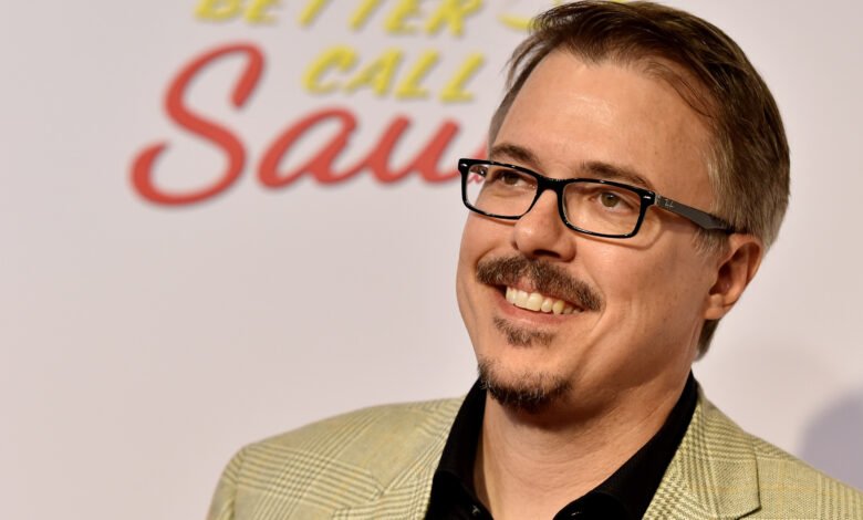 LOS ANGELES, CA - JANUARY 29:  Executive producer/writer/director Vince Gilligan arrives at the series premiere of AMC's "Better Call Saul" at the Regal Cinemas L.A. Live on January 29, 2015 in Los Angeles, California.  (Photo by Kevin Winter/Getty Images)
