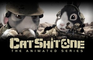 Тежко въоръжени зайци в „Cat Shit One”