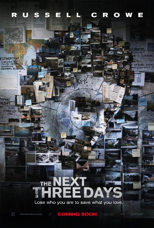 „The Next Three Days” - плакат