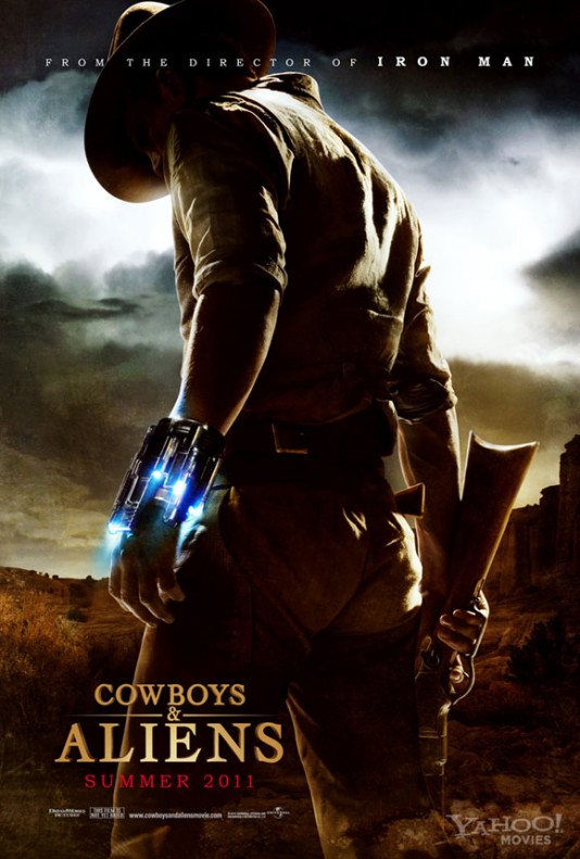 „Cowboys and Aliens” - плакат