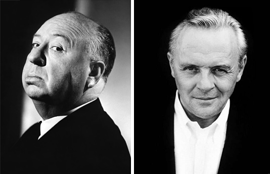 Anthony Hopkins & Alfred Hitchcock