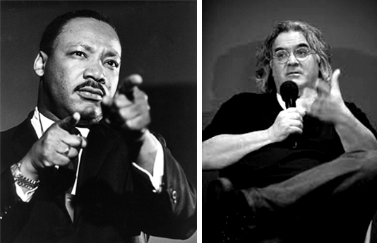 Мартин Лутър Кинг и Пол Гринграс
