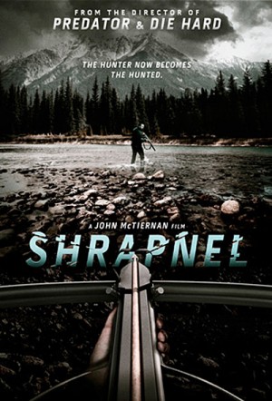 Първи плакат на „Shrapnel” на Джон Мактиърнън