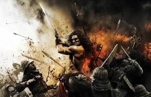 Конан сече в новия плакат на „Conan the Barbarian”