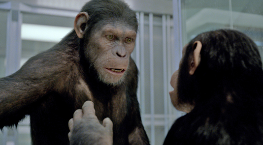 „Възходът на планетата на маймуните” („Rise of the Planet of the Apes”)