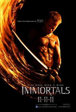 Нови плакати от „Immortals” на Тарсем