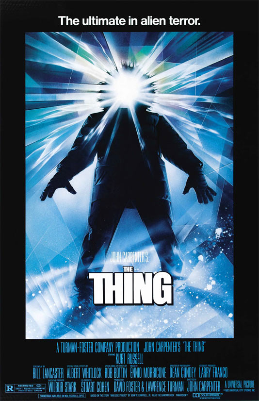 „Нещото” 1982 - плакат
