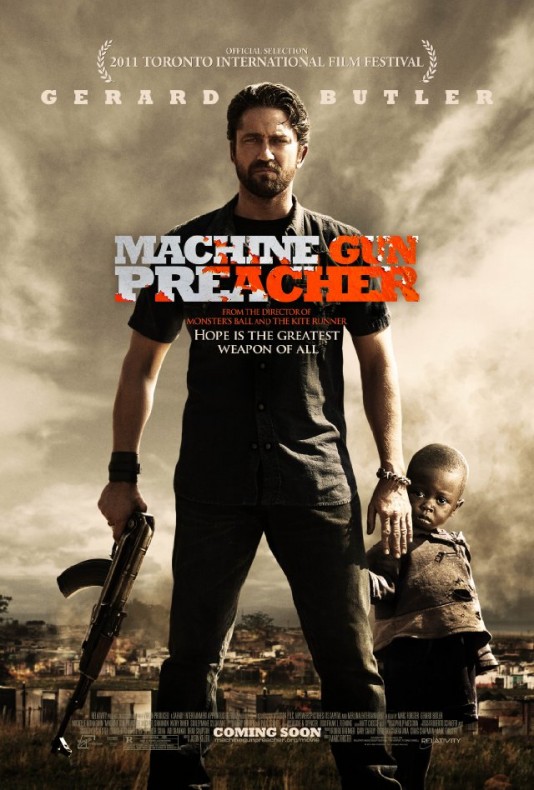 „Machine Gun Preacher” - плакат