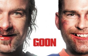 Плакати на хокейния „Goon”