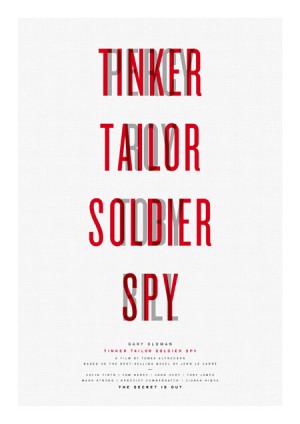 Минималистични плакати от “Tinker Tailor Soldier Spy”
