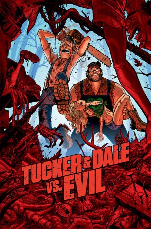 Рисуван плакат и нецензуриран трейлър на „Tucker & Dale vs Evil”