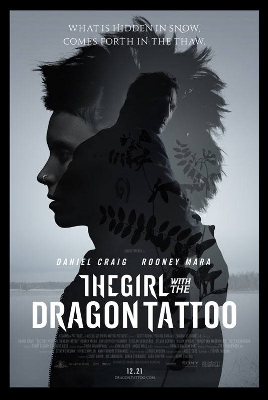 The Girl With the Dragon Tattoo - плакат