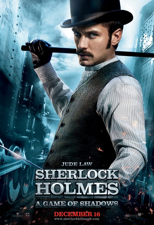 Шерлок Холмс: Игра на сенки - плакат