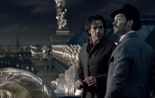 Шерлок Холмс: Игра на сенки - Робърт Дауни-син и Джуд Лоу
