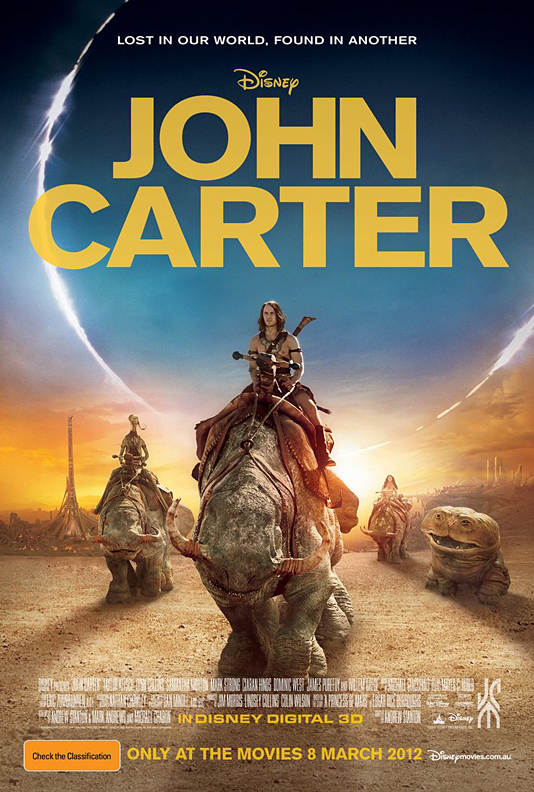 „Джон Картър: Между два свята” („John Carter”)