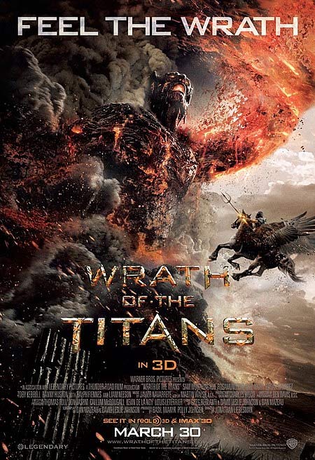 Гневът на титаните - плакат