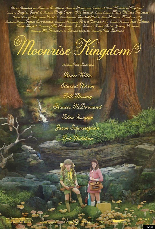 Moonrise Kingdom - плакат