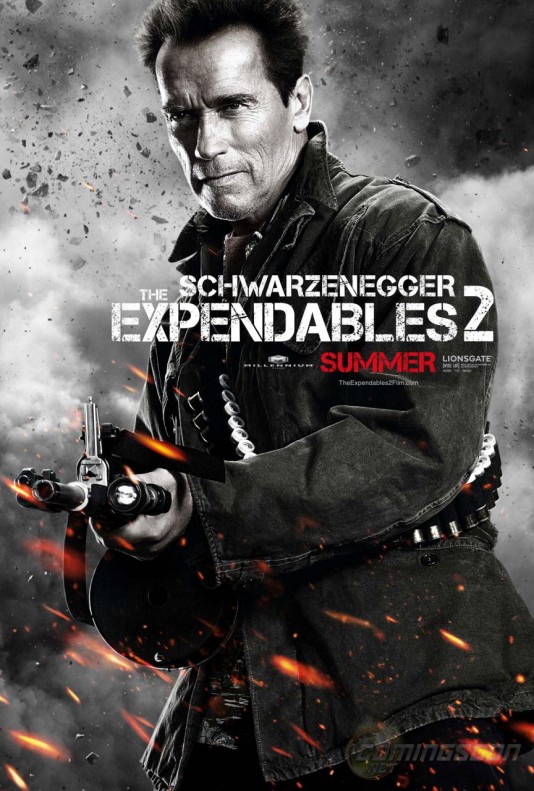 „The Expendables 2” („Непобедимите 2”) - Шварценегер