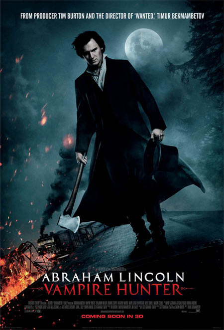 Ейбрахам Линкълн: Ловецът на вампири - плакат