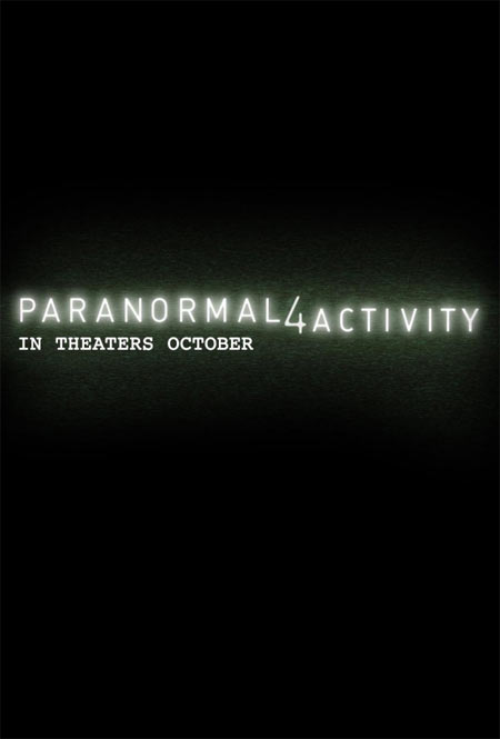 Paranormal Activity 4 - плакат