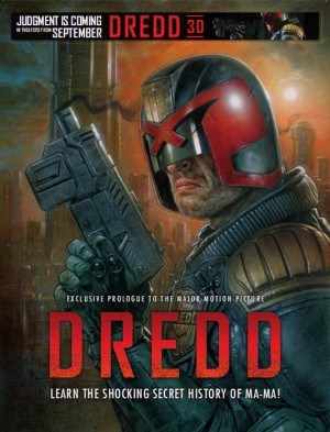 Комикс предистория, ТВ спотове, клипове и част от саундтрака на „Dredd”