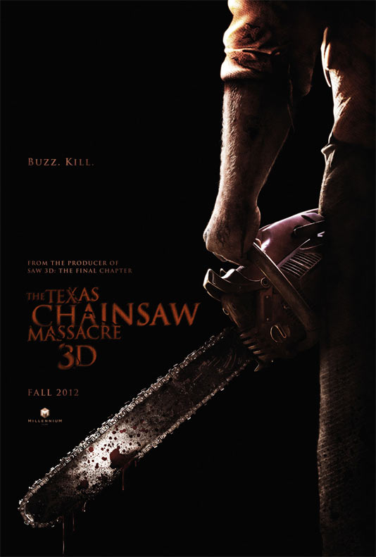 Texas Chainsaw 3D - тийзър плакат