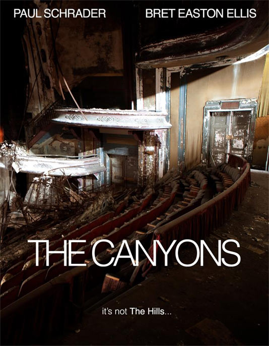 The Canyons - плакат