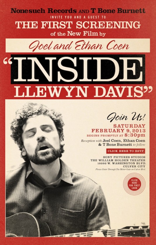 Inside Llewyn Davis - плакат