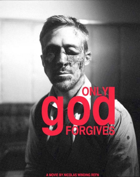„Only God Forgives” на Рефн - плакат
