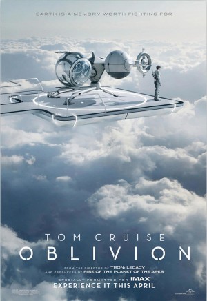 Видео зад кулисите, IMAX плакат, клипове и пълният саундтрак на „Oblivion”