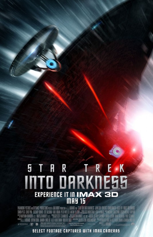 Пропадане в мрака - IMAX плакат