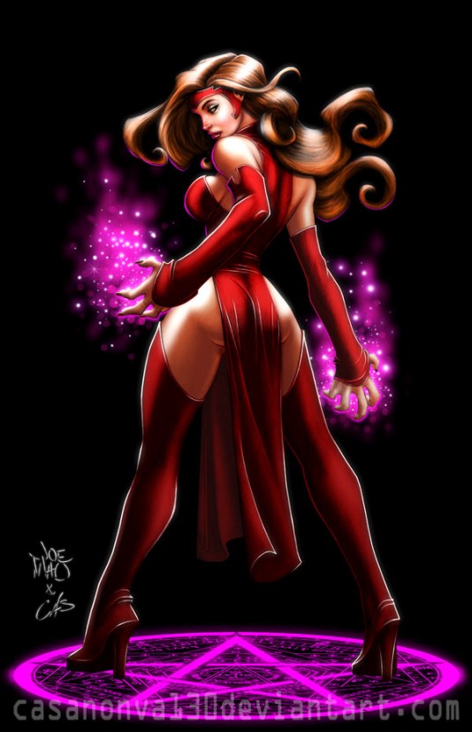на Scarlet Witch