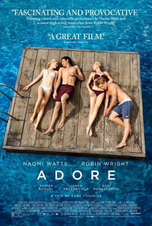 Нов трейлър и плакат на „Adore” с Наоми Уотс и Робин Райт