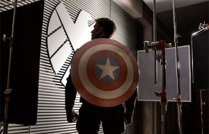 Тийзър постер на „Captain America: The Winter Soldier”