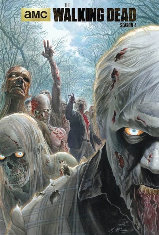 Walking Dead Season 4 - Comic Con poster