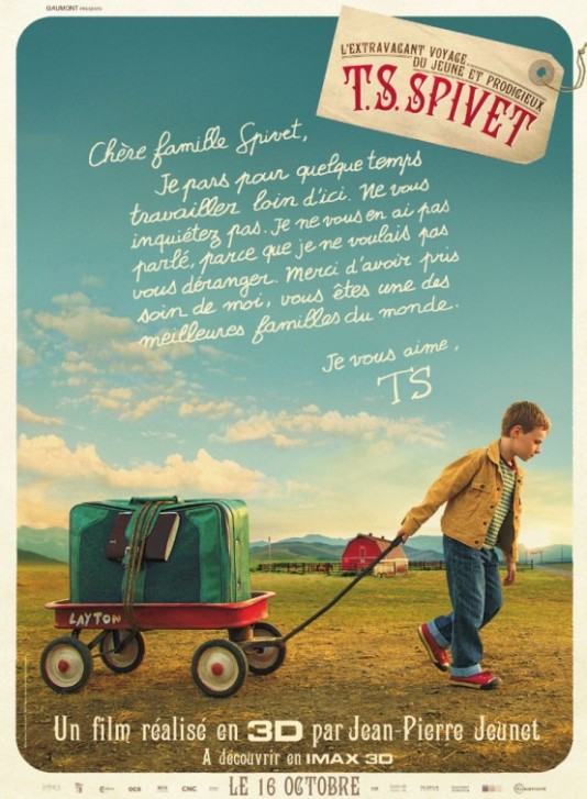 The Young and Prodigious Spivet - плакат