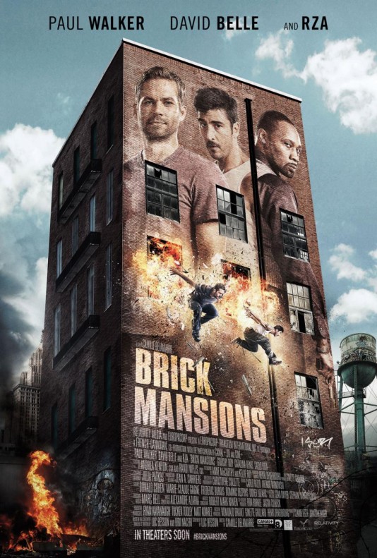 Brick Mansions - плакат