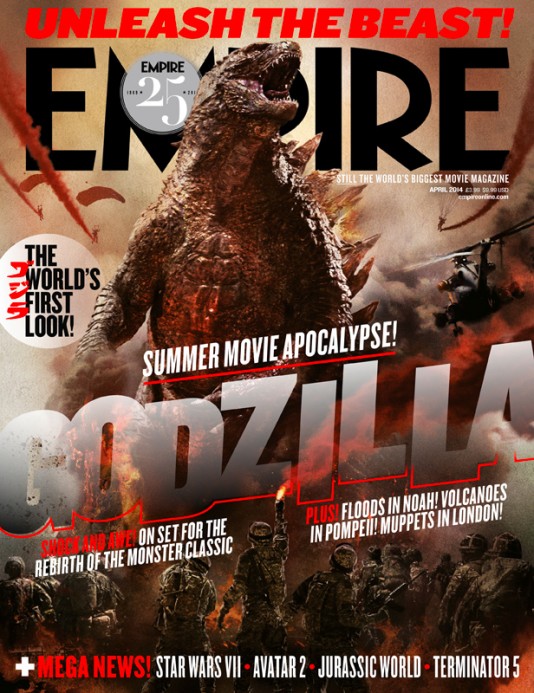 Godzilla - корица Empire