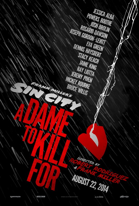 Sin City: A Dame To Kill For - плакат