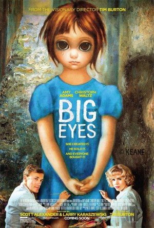 Постер на „Big Eyes” на Тим Бъртън
