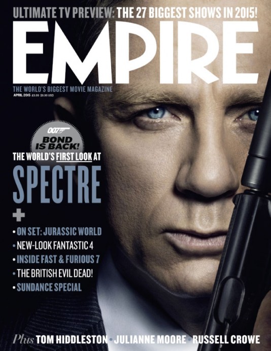 корица на списание Empire
