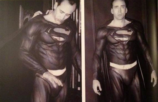 Никълъс Кейдж като Супермен
